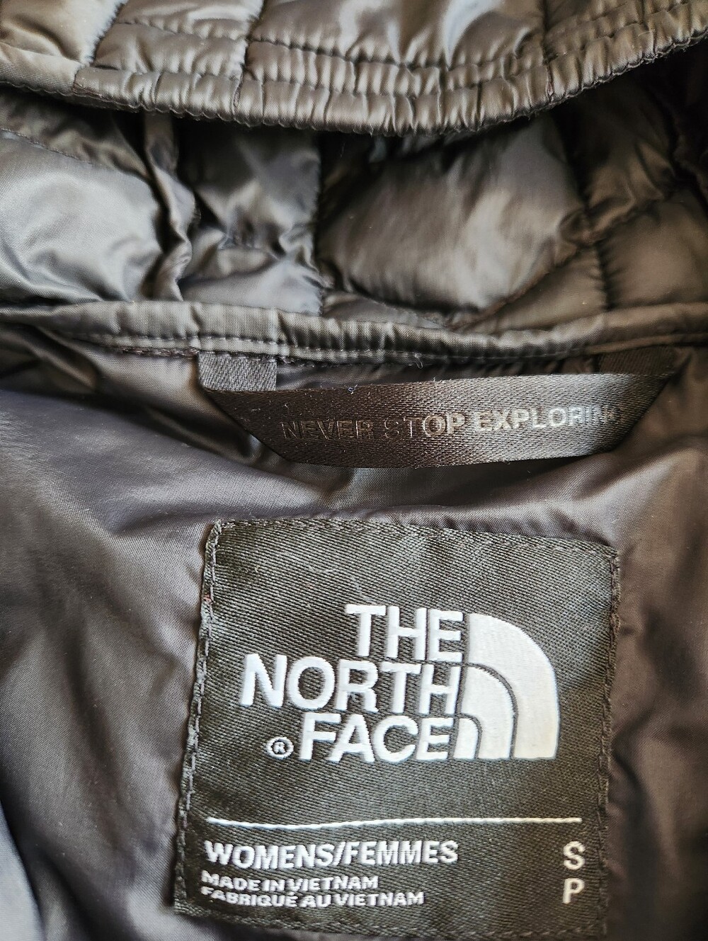 The North Face Women's Eco Thermoball Parka - Black S - Picture 9 of 14